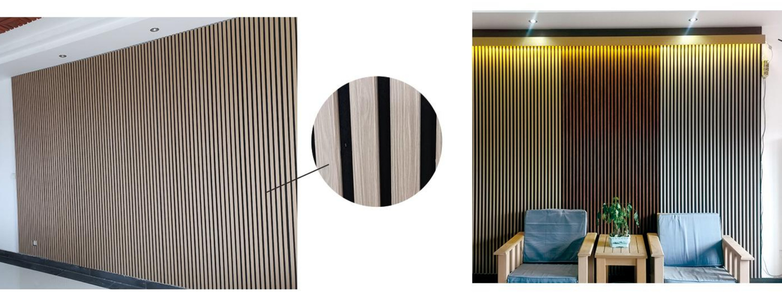 Panel de pared de PVC/UV