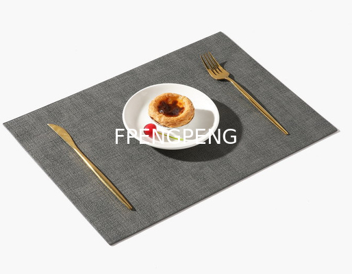 Alfombra de comedor de cuero cuadrada de Instagram nórdica doble cara Casa Hotel Alfombra de comedor occidental a prueba de agua y aislamiento térmico