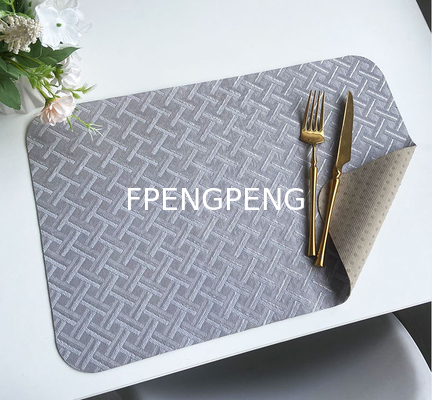 Productos de decoración para el hogar alfombra de mesa con el respaldo de puntos único para la decoración de la habitación