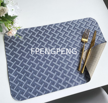 Productos de decoración para el hogar alfombra de mesa con el respaldo de puntos único para la decoración de la habitación