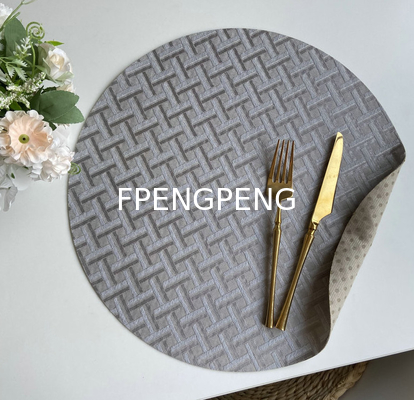 Productos de decoración para el hogar alfombra de mesa con el respaldo de puntos único para la decoración de la habitación