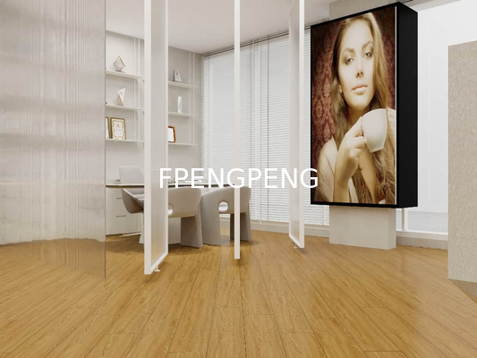Piso de PVC de 0.3 mm con tratamiento de superficie de color simple para solicitudes personalizadas