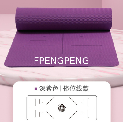 Fabricación de esterillas de yoga TPE en varias opciones de color para material de PVC