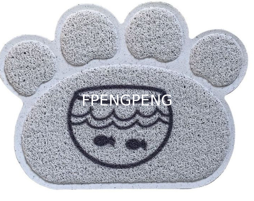 Alfombrillas de PVC duraderas y duraderas, alfombrillas para los pies, alfombrillas para la basura de los gatos