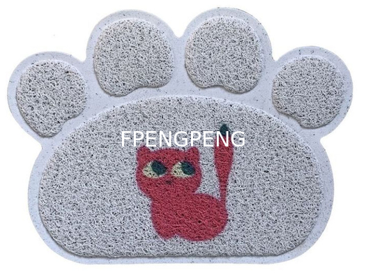 Alfombrillas de PVC duraderas y duraderas, alfombrillas para los pies, alfombrillas para la basura de los gatos