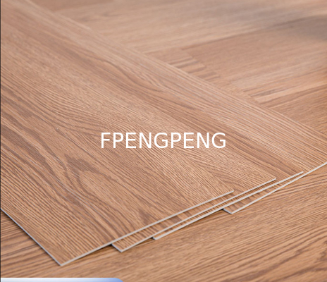 Autoadhesivo de espalda seca de mármol marrón PVC Lvt piso antideslizante, resistente a la humedad PVC piso