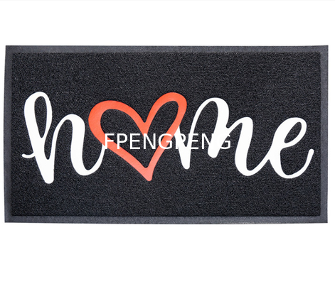 6-12 mm de espesor piso antideslizante con patrón personalizable PVC alfombra de bobina material ecológico