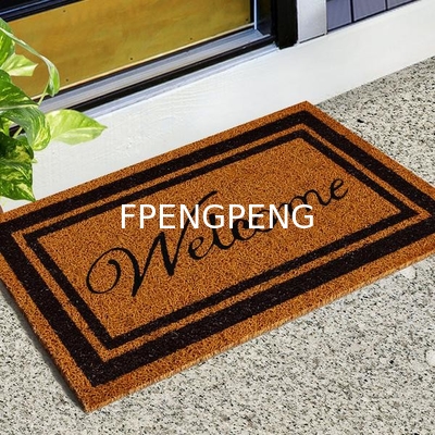 Alfombra de revestimiento de PVC de la puerta de la bobina de PVC Antiderrapante Cocina Baño dibujos animados Expresión Pasillo Alfombra de suelo