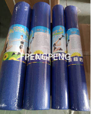 Alfombra de PVC personalizada para el ejercicio multipropósito y fácil de limpiar