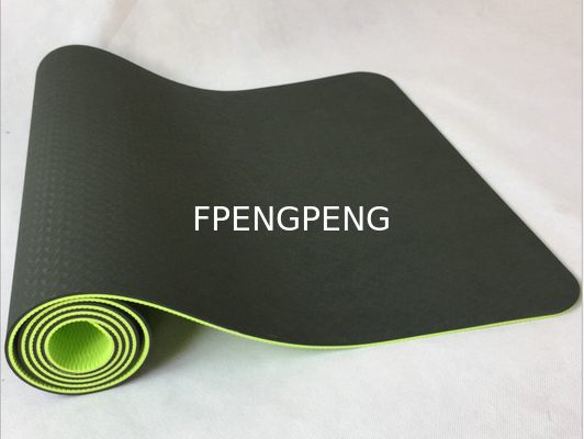 TPE Yoga Mat 1/3 de pulgada de ejercicio de 8 mm TPE Pilates Yoga Mats