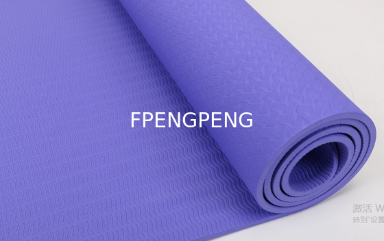 TPE MAT YOGA de alta calidad COLOR VIOLETO MAT YOGA para el gimnasio MAT EXTRA grueso ejercicio