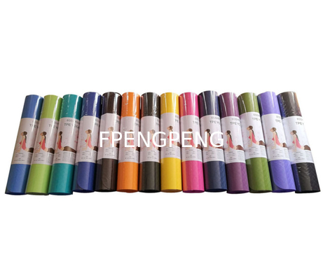 Tapete de yoga plegable de ejercicios de varios colores Tapete de yoga de buena calidad Eco amigable Tapete de yoga impreso