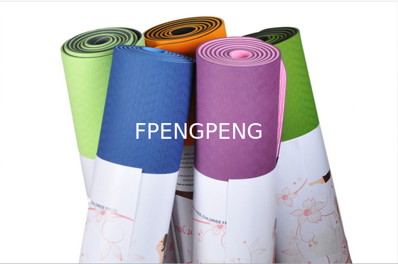 Tapete de yoga plegable de ejercicios de varios colores Tapete de yoga de buena calidad Eco amigable Tapete de yoga impreso