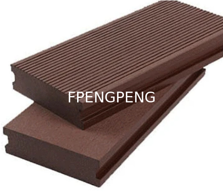 Técnicas de pisos compuestos de madera y plástico y revestimiento de color personalizado