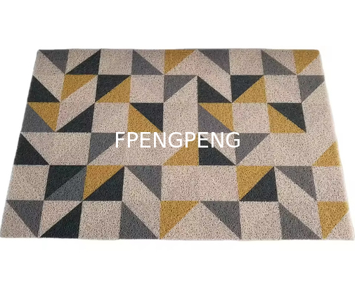 Alfombra de revestimiento de PVC superior resistente y asequible Alfombra de revestimiento de PVC flexible y resistente con impresión UV Alfombra de revestimiento de PVC