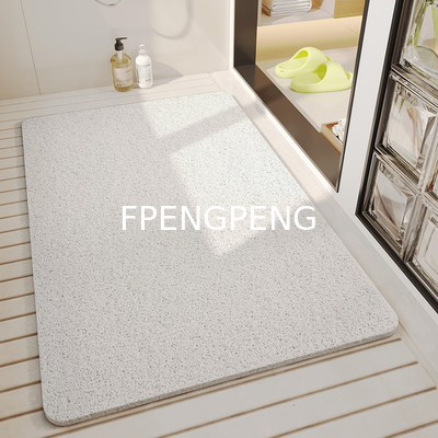 Baño de cocina piso de PVC impermeable puerta impresa a medida alfombra anti fatiga