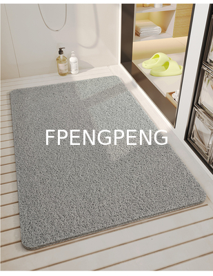 Baño de cocina piso de PVC impermeable puerta impresa a medida alfombra anti fatiga