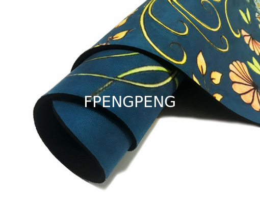 Impresión suave antideslizante inodoro esterilla de yoga de caucho natural logotipo personalizado de la tienda esterilla de yoga OEM