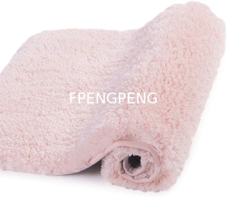 Alfombra de baño antideslizante para el baño (16 x 24, gris taupe) Absorvente de agua de microfibra blanda Alfombra de baño chaggy Lavable en máquina