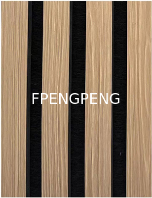 Tejido de poliéster Muestras libres de fibra MDF pizarra interior decorativo panel de pared de madera tablero panel acústico de mascotas