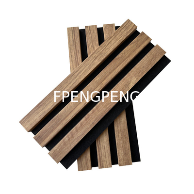 Panel de madera maciza Materiales de decoración interior Paneles acústicos de madera paneles de amortiguación acústica