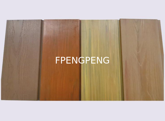 cartón wpc ASA co extrudido 100 placas planas para paredes paneles de pared decorativos de varios colores de madera de barras