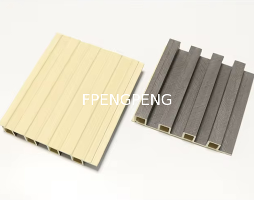 Interior impermeable madera de grano laminado PVC paneles de pared WPC diseños Decoración tablero de pared a prueba de humedad de varios colores