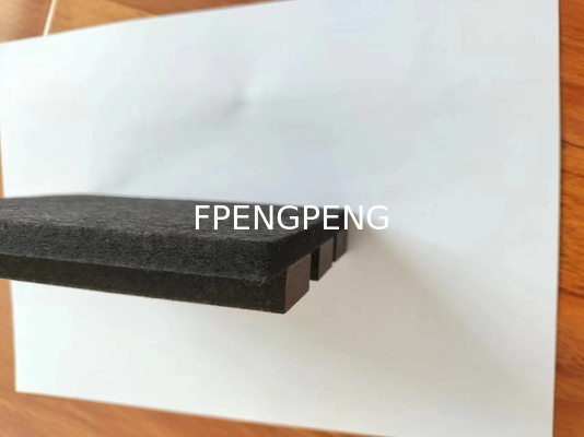paneles de pared de madera de listón de oficina Studio Akupanel de madera de listón de absorción del sonido de la prueba de madera de pared de listón
