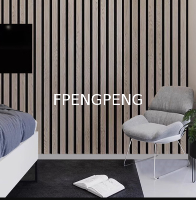 Paneles de madera para pared, instalación de ahorro de tiempo, decoración de pared versátil de pizarra de madera, acústico mejorado y diseño a prueba de sonido de flauta para hogar y oficina nuez oscura, 94.5x12.5 pulgadas