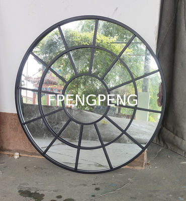 Espejo de metal oval espejo de metal espejo para el hogar espejo colgante de pared espejo enmarcado en pared