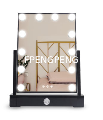 Escritorio 21 espejo de maquillaje LED con pantalla táctil ligera oscurecimiento de escritorio espejo de vanidad espejo decorativo