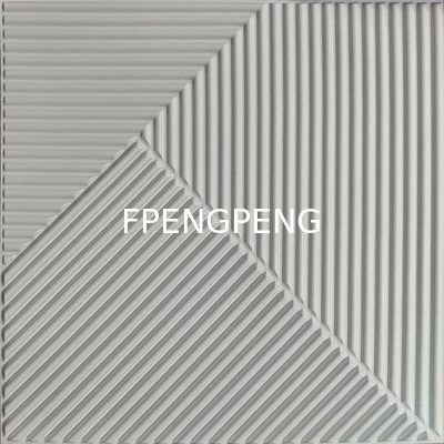 Various Colors to Choose From 3D PVC Wall Panel for Customization