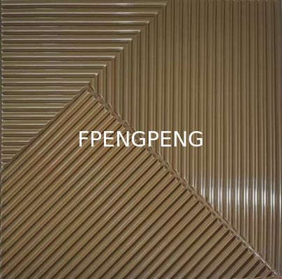 Various Colors to Choose From 3D PVC Wall Panel for Customization