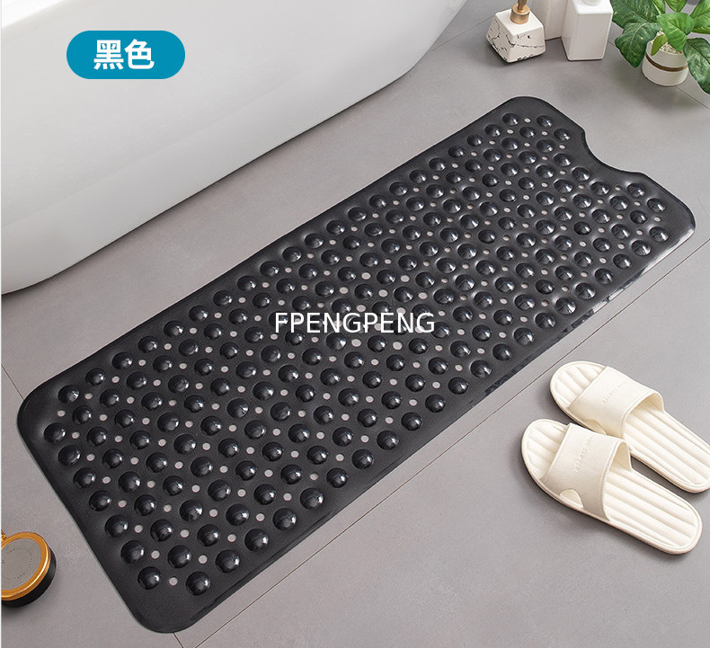 Alfombra de baño de PVC antideslizante y anti fatiga para habitaciones con vida segura y cómoda