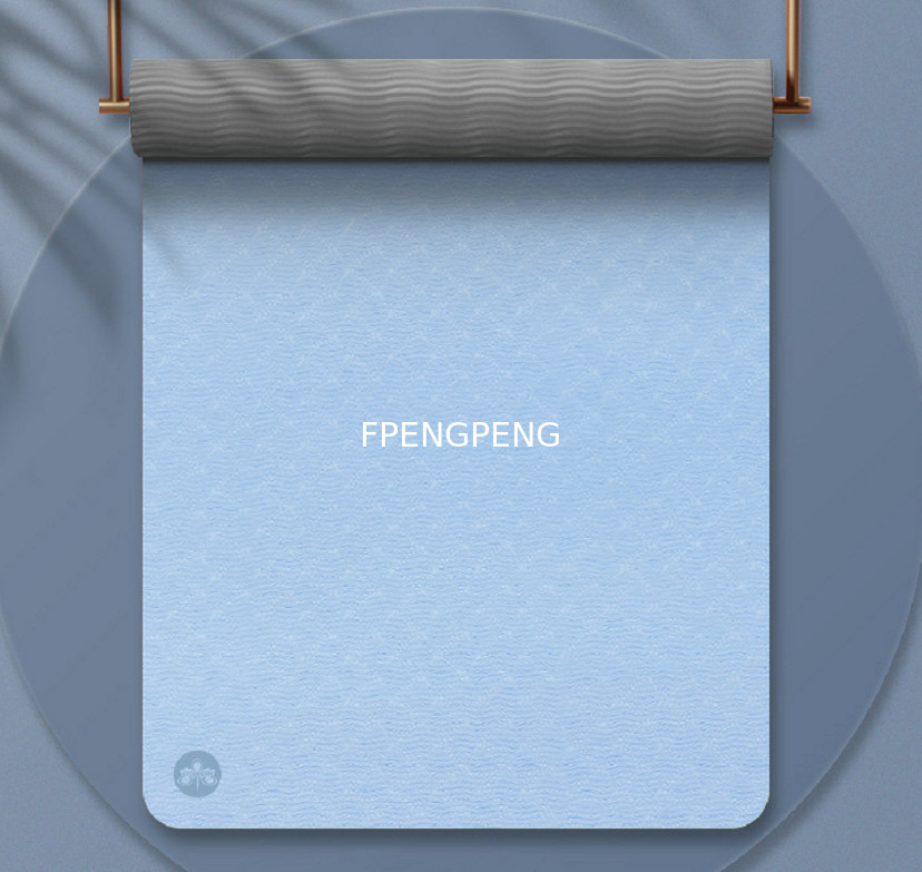 Fácil de limpiar TPE Yoga Mat con rendimiento duradero uso de doble lado TPE Yoga Mat