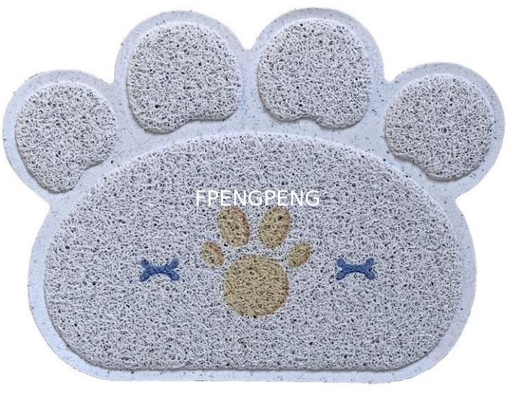 Alfombrillas de PVC duraderas y duraderas, alfombrillas para los pies, alfombrillas para la basura de los gatos