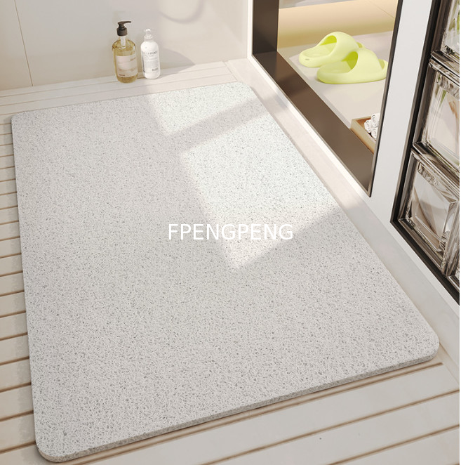 Alfombra de bobina de PVC elegante y funcional para espacios modernos y tradicionales Baño, cuarto de ducha, tamaños y estilo personalizados