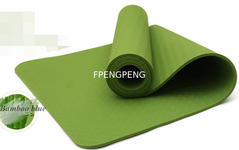 Bamboo Color Azul TPE MAT YOGA de alta calidad MAT YOGA para el entrenamiento