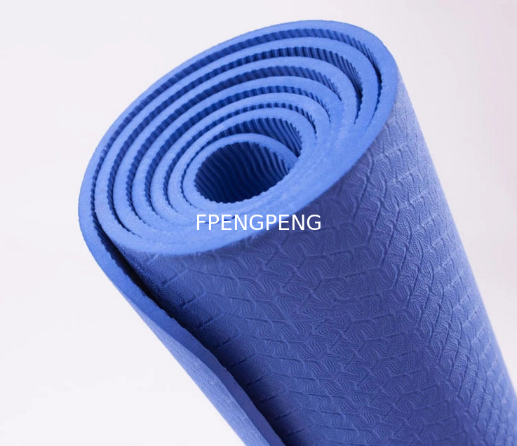 Gimnasio MAT TPE MAT YOGA MAT COLOR AZUL MAT YOGA FORAMAZON de alta calidad MAT de yoga
