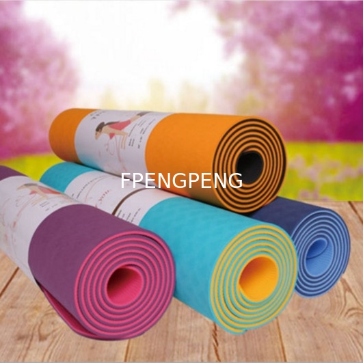 Anti-Slip Yoga Mat diferentes colores de la alfombra de yoga para elegir, buena calidad Eco amigable impresa de la alfombra de yoga