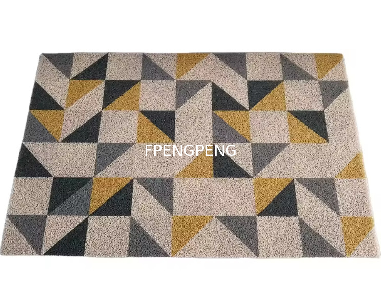 Alfombra de revestimiento de PVC superior resistente y asequible Alfombra de revestimiento de PVC flexible y resistente con impresión UV Alfombra de revestimiento de PVC