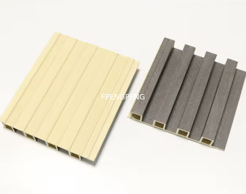 panel de pared wpc materiales de pared de cuatro rejillas panel de pared decorativo paneles de pared de varios colores