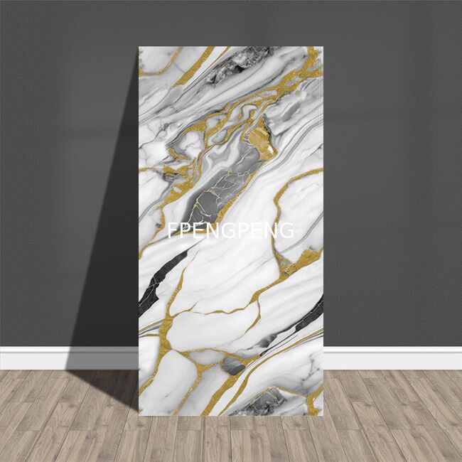 Decal de pared de PVC MARBLE Varios tamaños pegatinas decorativas extraíbles duraderas