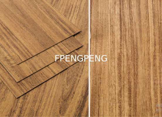 4mm/5mm/6mm PVC Placas de madera de plástico clic de grano de madera / aspecto de mármol PVC de núcleo rígido / WPC / LVP / LVT / SPC / piso de vinilo