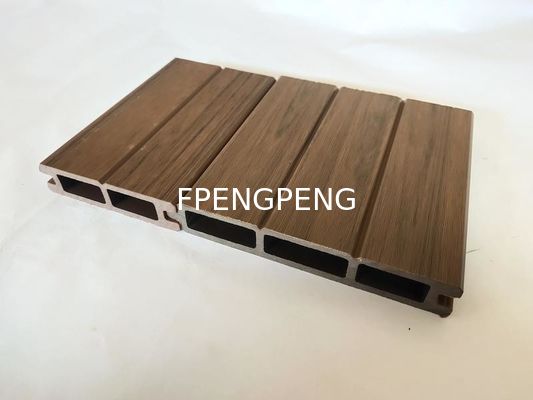 Protección del medio ambiente de la UEPantalones de pared resistentes a la humedad paneles de madera sólida paneles de pared exterior de madera plástica compuesta