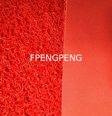 Alfombra de bobina de PVC amigable alfombra de bobina de PVC rodillos de patrón y color personalizables alfombra de rodillo